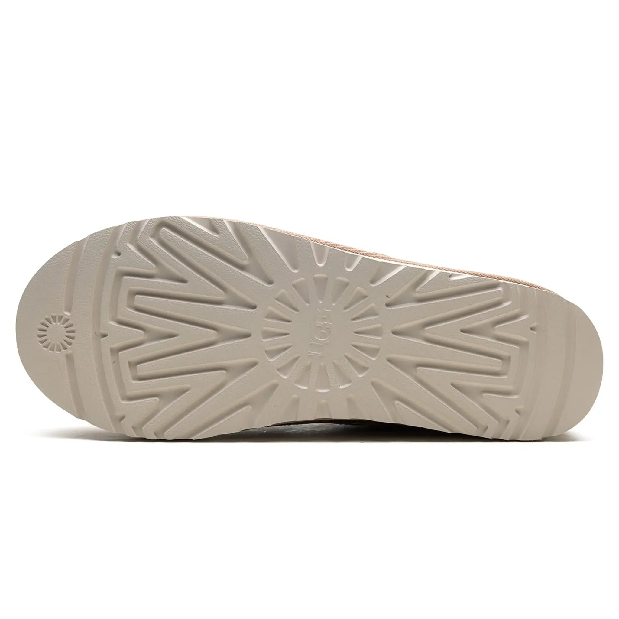 Sole view of Palace x UGG Tasman Chestnut Camo Slippers